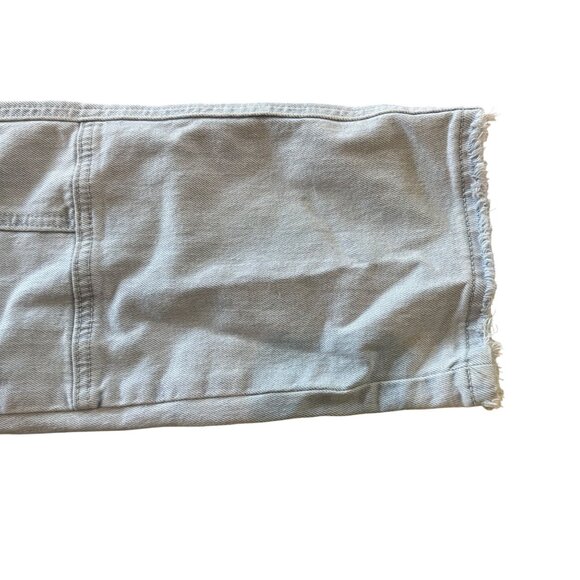 KanCan Womens Light Wash Cargo Jeans With Frayed Hem & Pockets Size W11 29 - Picture 8 of 8